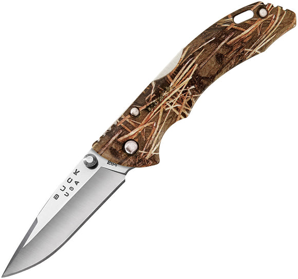 BUCK Knives Bantam Muddy Water Camo Handle Folding Lockback Blade Knife 284CMS32