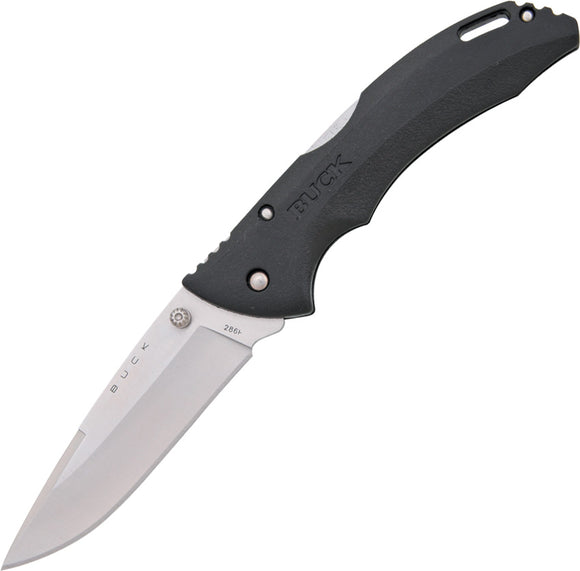 BUCK Knives Bantam BHW Black Handle Folding Lockback Stainless Blade Knife 286BK