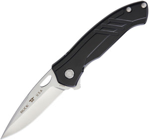 Buck Momentum Linerlock Black Folding Knife