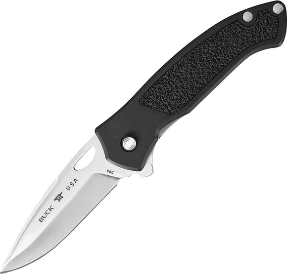 BUCK Knives Momentum Linerlock A/O ASAP Black Folding Knife 294BKS