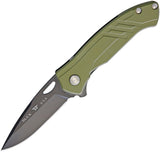 Buck Momentum Linerlock Green S30V Folding Knife 294grs