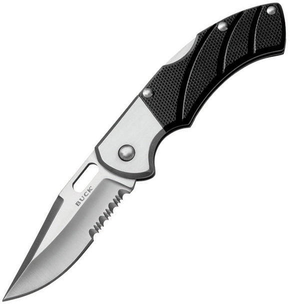 Buck Talus Lockback G10 Serrated Folding Pocket Knife 316bkx