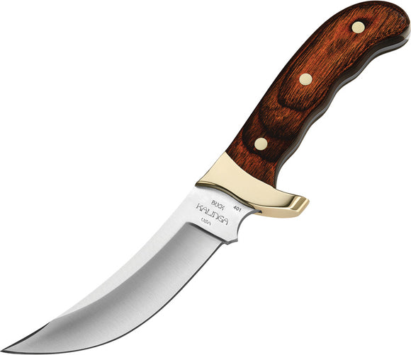 BUCK Knives Kalinga Cocobolo Dymondwood Handle Fixed Skinner Blade Knife 401RWS
