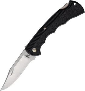 Buck Bucklite Lockback Black GRN Folding 420HC Clip Point Pocket Knife 422BKS