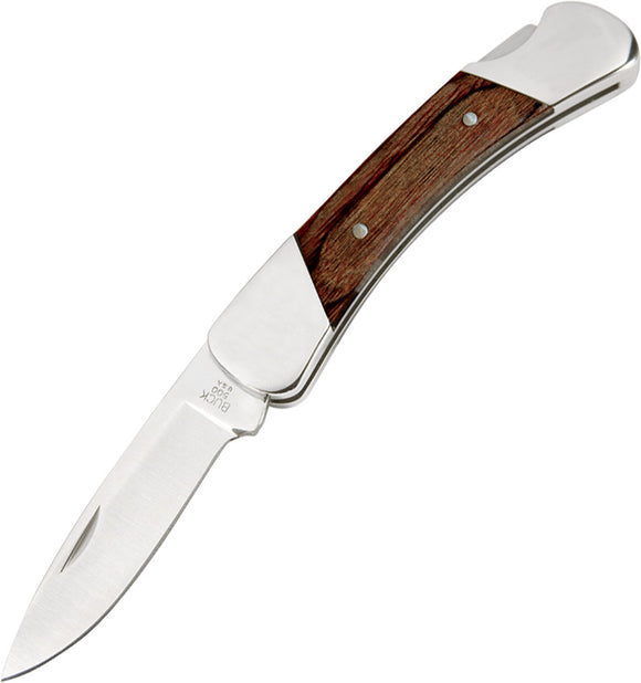 BUCK Knives Duke Lockback Rosewood Dymondwood Drop Pt Folding Knife 500RWS