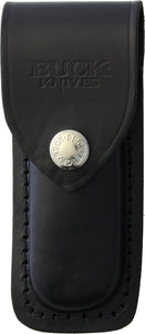 Buck Black Leather 4.25" Folding Knives BU500 Duke Lockback Knife Sheath 500S