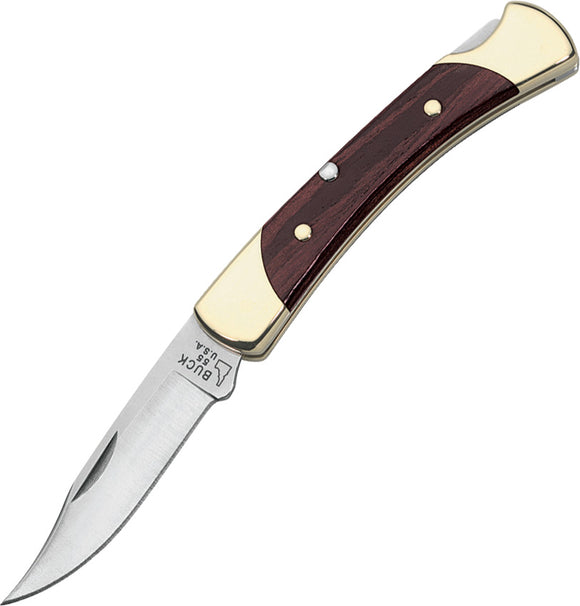 BUCK Knives The 55 Lockback Hunter Macassar Dymondwood Folding Blade Knife - 55