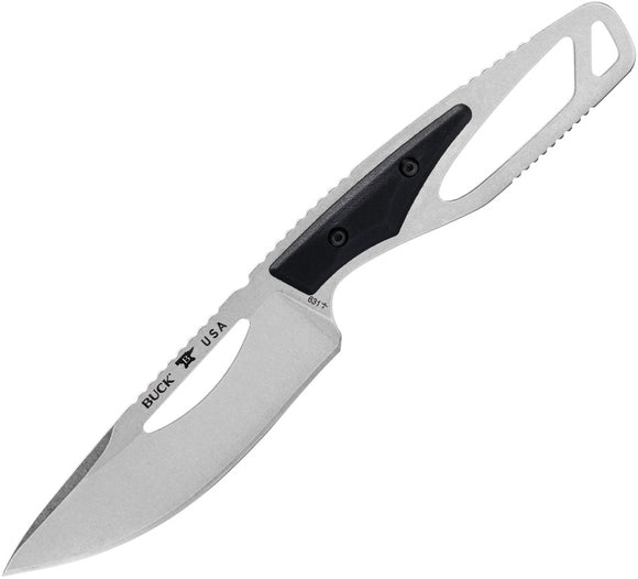 Buck 631 PakLite 2.0 Field Select Black GFN 420HC Skinner Fixed Blade Knife 631BKS