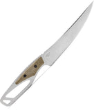 Buck 636 Paklite 2.0 Processor Green Micarta 420HC Stainless Fixed Blade Knife 636GRS