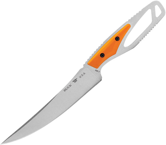 Buck 636 PakLite 2.0 Processor Select Orange GFN 420HC Fixed Blade Knife 636ORS