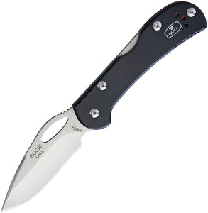 Buck Mini Spitfire Lockback Black Folding Knife 726bks