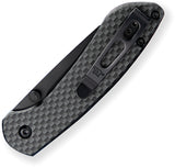 Buck Mini Sovereign Button Lock Carbon Fiber Folding 7Cr17MoV Pocket Knife 743CFS