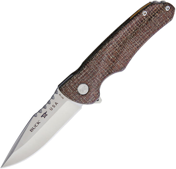 Buck Sprint Pro Linerlock Burlap Folding knife 841brs