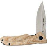 Buck Sprint Pro Pocket Knife Linerlock Tan Micarta Folding CPM-S30V Blade 841TNS