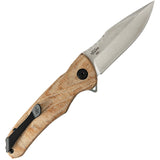 Buck Sprint Pro Pocket Knife Linerlock Tan Micarta Folding CPM-S30V Blade 841TNS