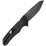 Buck Sprint Ops Pocket Knife Linerlock Black Micarta Folding CPM-S30V Blade 843BKS