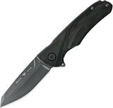 Buck Sprint Ops Pocket Knife Linerlock Black Micarta Folding CPM-S30V Blade 843BKS