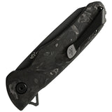 Buck Sprint Ops Pocket Knife Linerlock Carbon Fiber Folding S45VN Reverse Tanto 843CFS