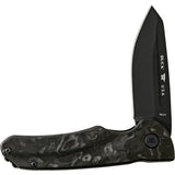 Buck Sprint Ops Pocket Knife Linerlock Carbon Fiber Folding S45VN Reverse Tanto 843CFS