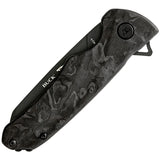 Buck Sprint Ops Pocket Knife Linerlock Carbon Fiber Folding S45VN Reverse Tanto 843CFS