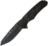 Buck Sprint Ops Pocket Knife Linerlock Carbon Fiber Folding S45VN Reverse Tanto 843CFS