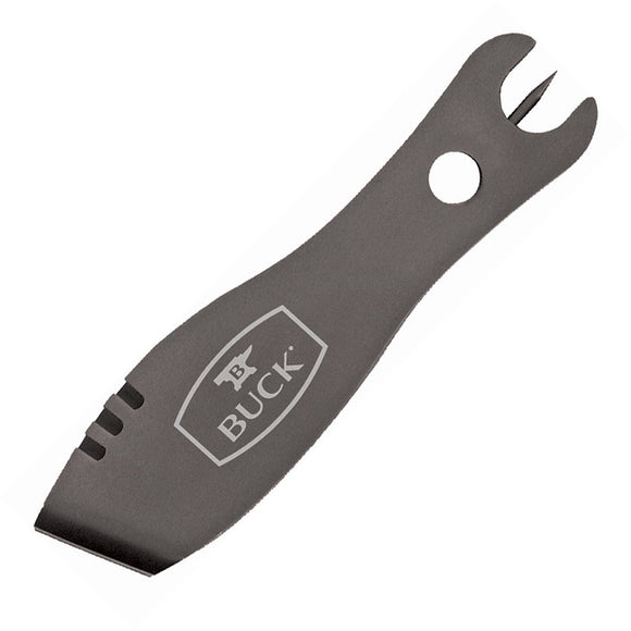 BUCK Knives Titanium Coated Stainless Fishing Nippers Hook Sharpener 95087TT