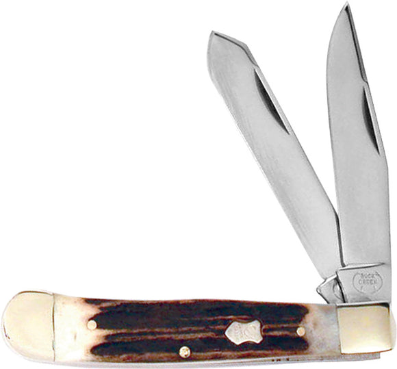 Buckshot Knives Full tang camping hunting knife & pocket knife set - HBK10BK