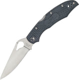 Byrd Cara Cara 2 Lockback Gray FRN Stainless Plain Folding Knife 03PGY2