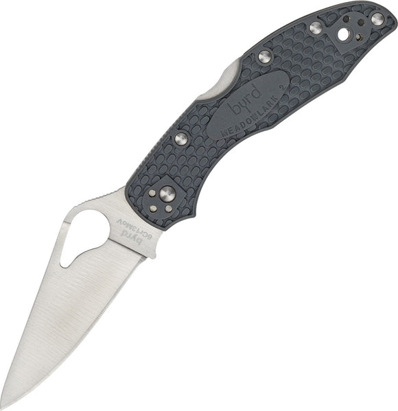 Byrd Meadowlark 2 Lockback Gray Handle Folding Knife 04PGY2
