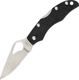 Byrd Finch 2 Lockback Stainless Folding Blade Black G10 Handle Knife 11GP2