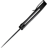 Civivi Synergy3 Linerlock Black G10/CF Folding Trailing Damascus Knife 20075ADS1