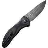 Civivi Synergy3 Linerlock G10 & Carbon Fiber Folding Damascus Knife 20075DDS1