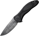 Civivi Synergy3 Linerlock G10 & Carbon Fiber Folding Damascus Knife 20075DDS1