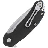 Steel Will Cutjack C22-2BK Linerlock Black G10 Handle Folding Blade Knife