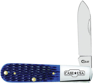 Case Cutlery Barlow Corn Cob Blue Jigged Bone Folding Pocket Knife 02867