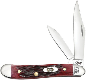 Case XX My First Case Peanut Pocket worn Old Red Folding Pocket Knife 03693