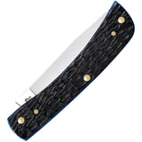 Case Cutlery Sod Buster Jr Navy Jigged Bone Folding Stainless Steel Pocket Knife 06890