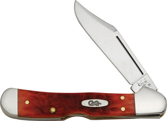Case XX Cutlery Mini Copperlock Dark Red Folding Pocket Knife 61749L CV 06996