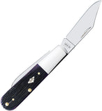 Case Cutlery Barlow Purple Barnboard Bone Folding Stainless Pocket Knife 09713