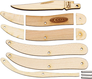 Case Cutlery Wooden Knife Making Craft Project Kit - Clip Blade Toothpick Made in USA 10096W