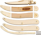 Case Cutlery Wooden Knife Making Craft Project Kit - Clip Blade Toothpick Made in USA 10096W