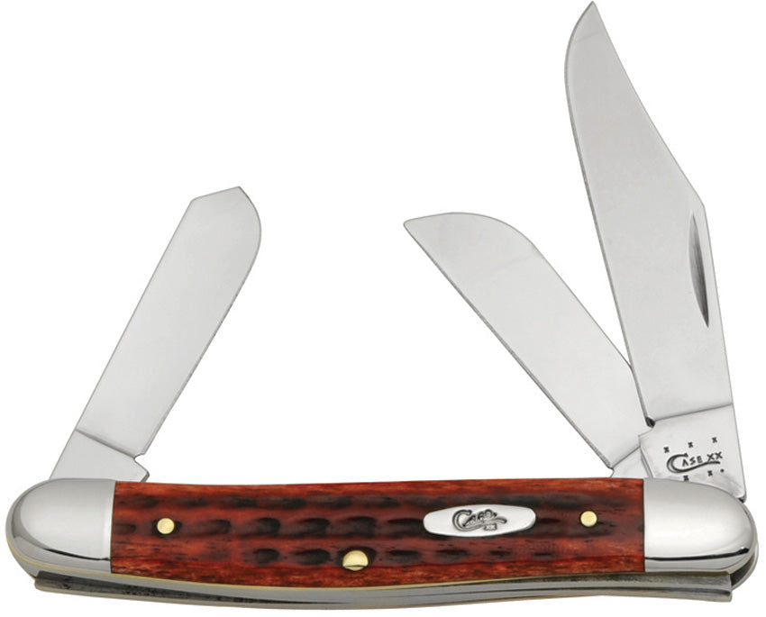 [δηε5] 【廃番？ビンテージ】CASE（ケース）/5318　HP SSP/Stockman Knife/3ブレード折畳ナイフ/鹿角柄（茶+銀色）-＜ボディ＞ s-l1200.jpg