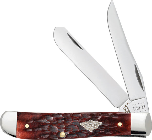 Case Cutlery Mini Trapper Walnut Bone Folding Pocket Knife 10439