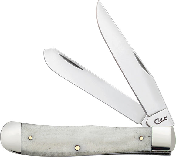 Case Cutlery Trapper Pocket Knife Slip-Joint Stainless Steel Blades 10676