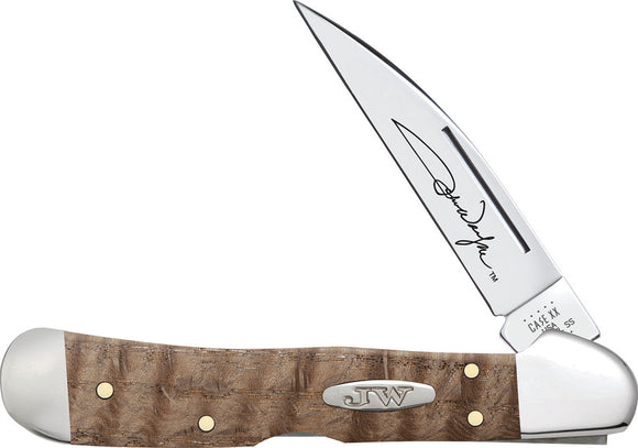 Case Cutlery John Wayne Copperlock Oak Folding Pocket Knife 10709