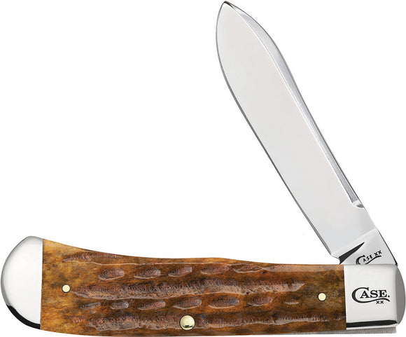 Case Cutlery Back Pocket Deep Canyon Autumn Bone Folding Stainless Knife 10983