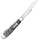 Case Cutlery Trapper Gray Birdseye Maple Folding Stainless Steel Pocket Knife 11010