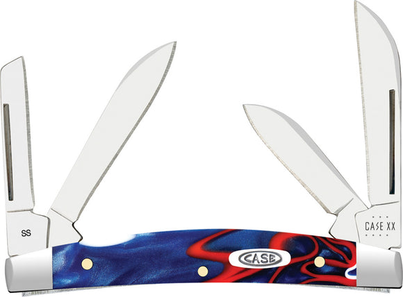 Case Cutlery Small Congress Patriotic Kirinite Folding Pocket Knife 11224