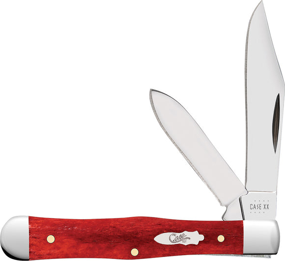 Case Cutlery Swell Center Jack Old Red Bone Folding Stainless Pocket Knife 11325