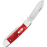 Case Cutlery Canoe Old Red Bone Folding Stainless 2 Blade Pocket Knife 11326